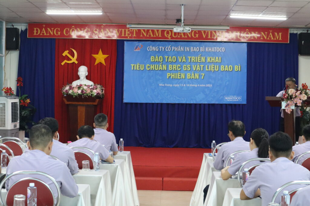 ĐÀO TẠO CẬP NHẬT TIÊU CHUẨN BRCGS PHIÊN BẢN 7