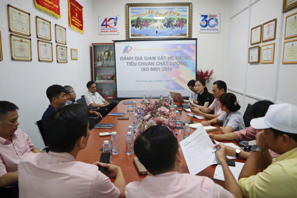 ĐÁNH GIÁ GIÁM SÁT HỆ THỐNG ISO 9001:2015 NĂM 2025